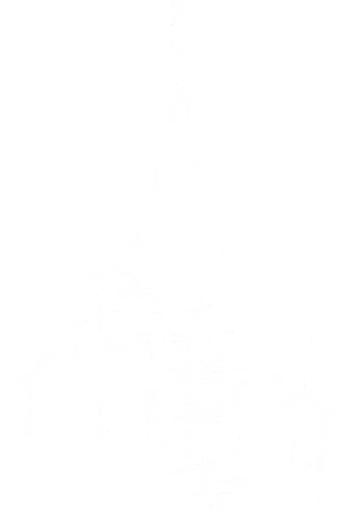 Thisted Kirkes logo som viser kirkens tårn