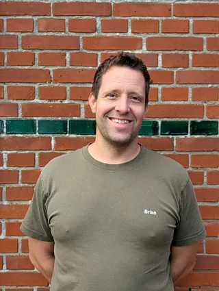 Portræt af Brian Gregersen