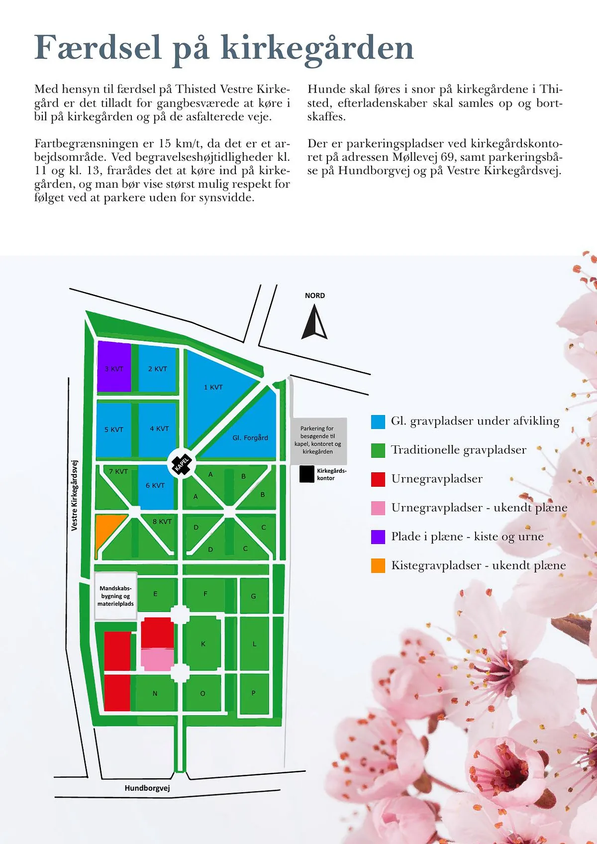 Billede fra Thisted Kirkegårds brochure